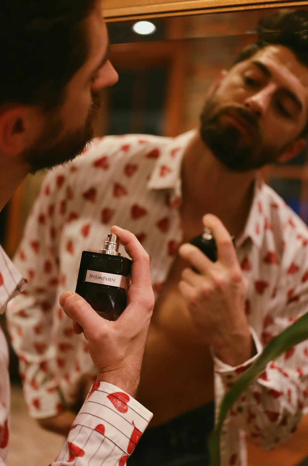 Valentines day romance love ysl Yves Saint Laurent fragrance Cincinnati