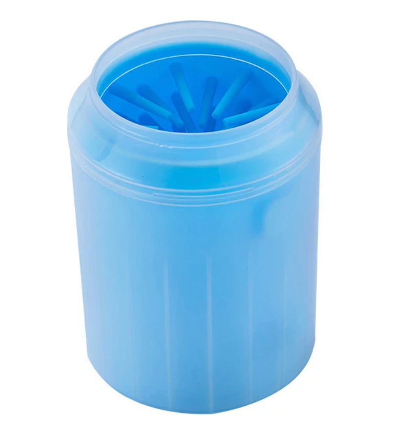 New Dog Paw Cleaner Cup Soft Silicone Combs Portable Outdoor Pet Foot Washer Paw