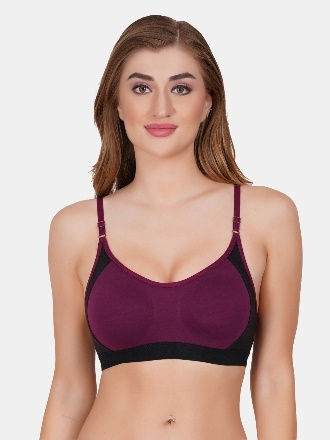 Thumbnail: Komal Touch Women Sports Non Padded Bra