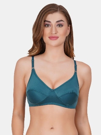 Thumbnail: Plain Lycra Cotton Sports Bra | Komal Touch