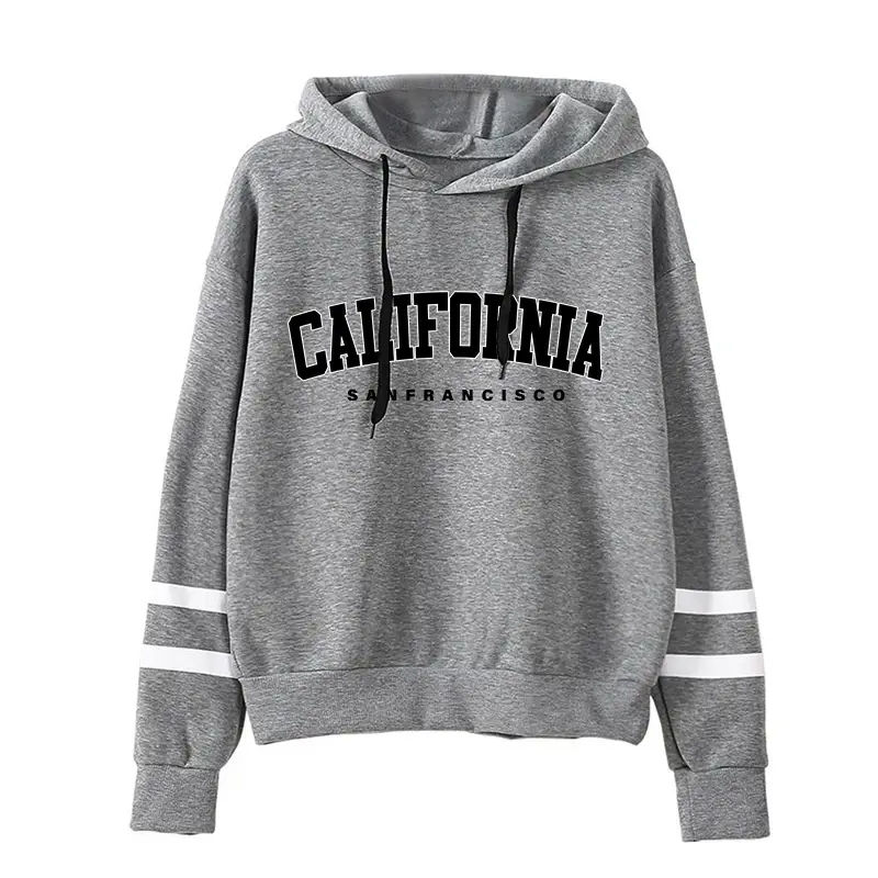 Thumbnail: Hoodies Fashion Women's Sweatshirts Stripe Outdoors 2025 Sports Suit Jogging Cas