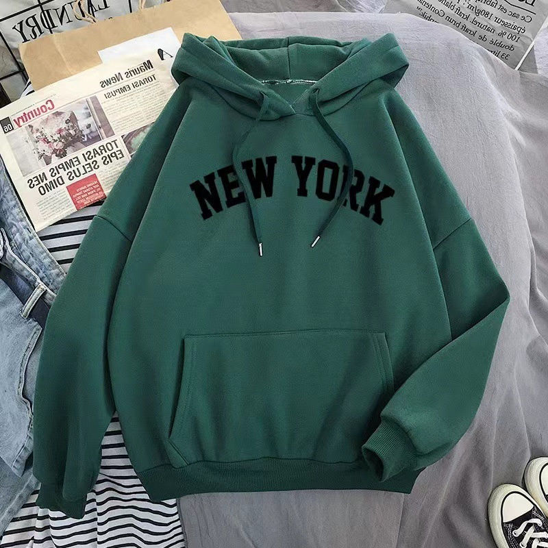 Thumbnail: Hoodie Europe and America Sweatshirts for Women New York Letter y2k Autumn Winte