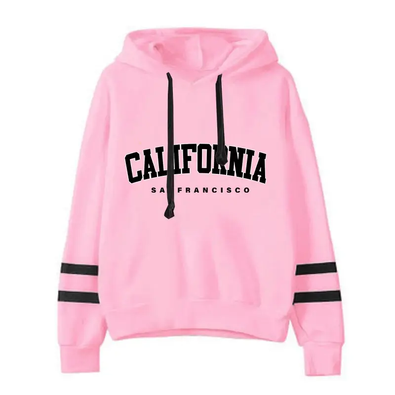 Thumbnail: Hoodies Fashion Women's Sweatshirts Stripe Outdoors 2025 Sports Suit Jogging Cas