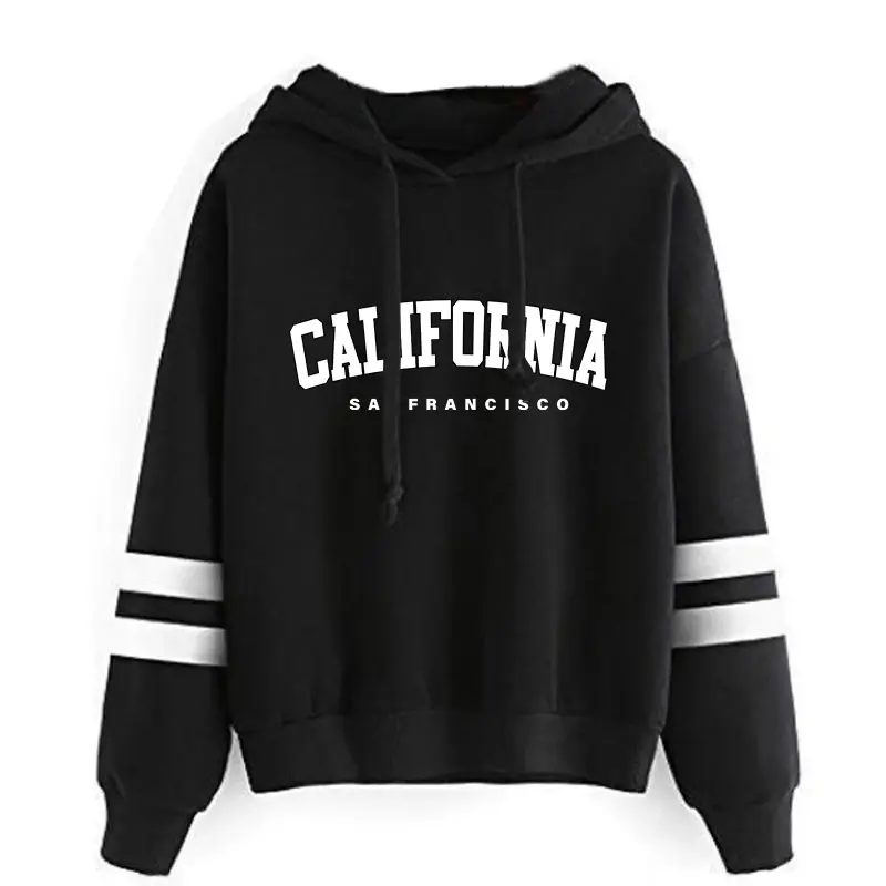 Thumbnail: Hoodies Fashion Women's Sweatshirts Stripe Outdoors 2025 Sports Suit Jogging Cas
