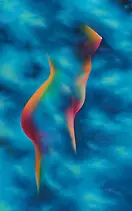 Burning Desire 01 explores women's sexual desires throughout the day, by Karsten Stier, oil on canvas