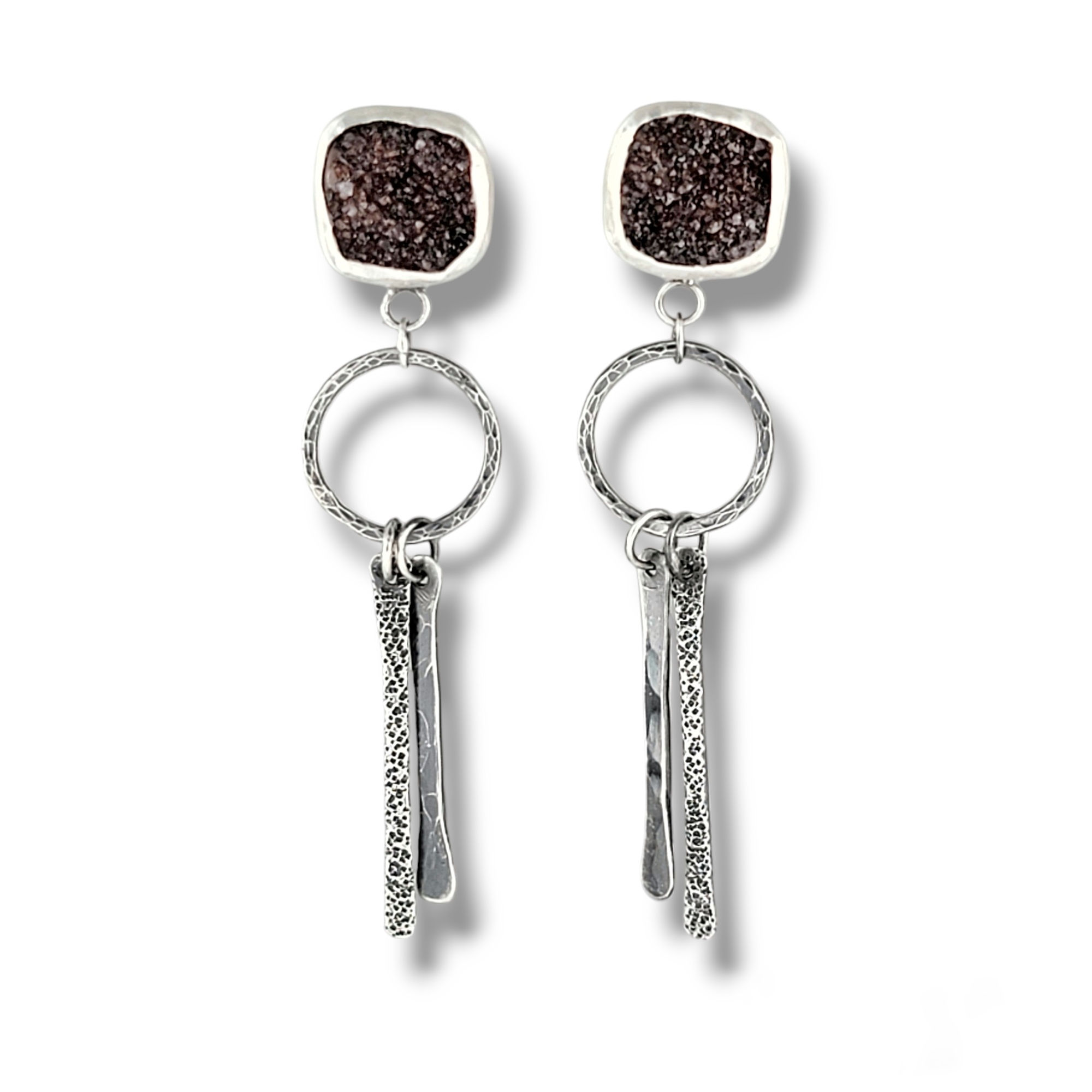 Druzy Dangle Earrings