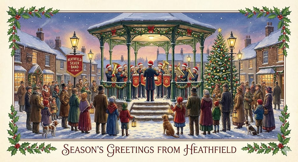 A Festive Note from Heathfield Silver Band 🎼🎺