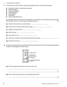 O Level Chemistry 1000+ Structured & Free Response Questions
