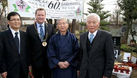 Eine Delegation aus Korea bestehend aus vier Personen, Bild für die Literarischen Gesellschaft Gräfelfing