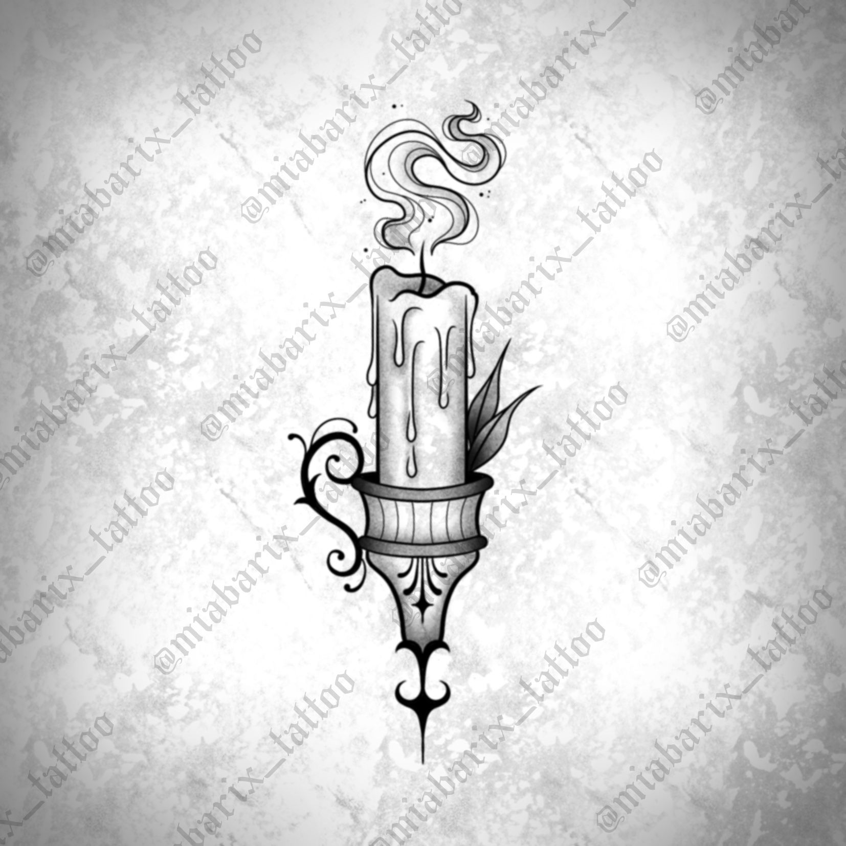 Candle - Tattoo Ticket