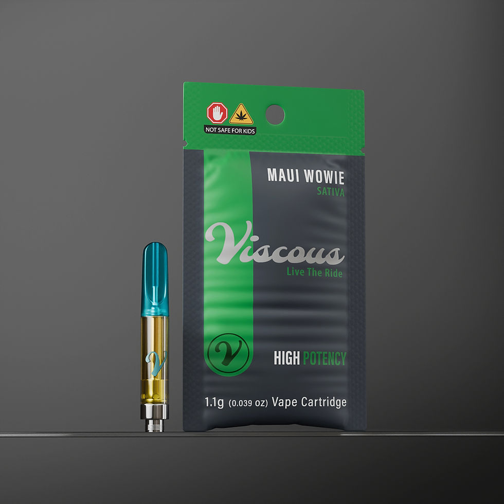 Maui Wowie – Sativa Premium Blend (1.1g) 510-Compatible Packaging