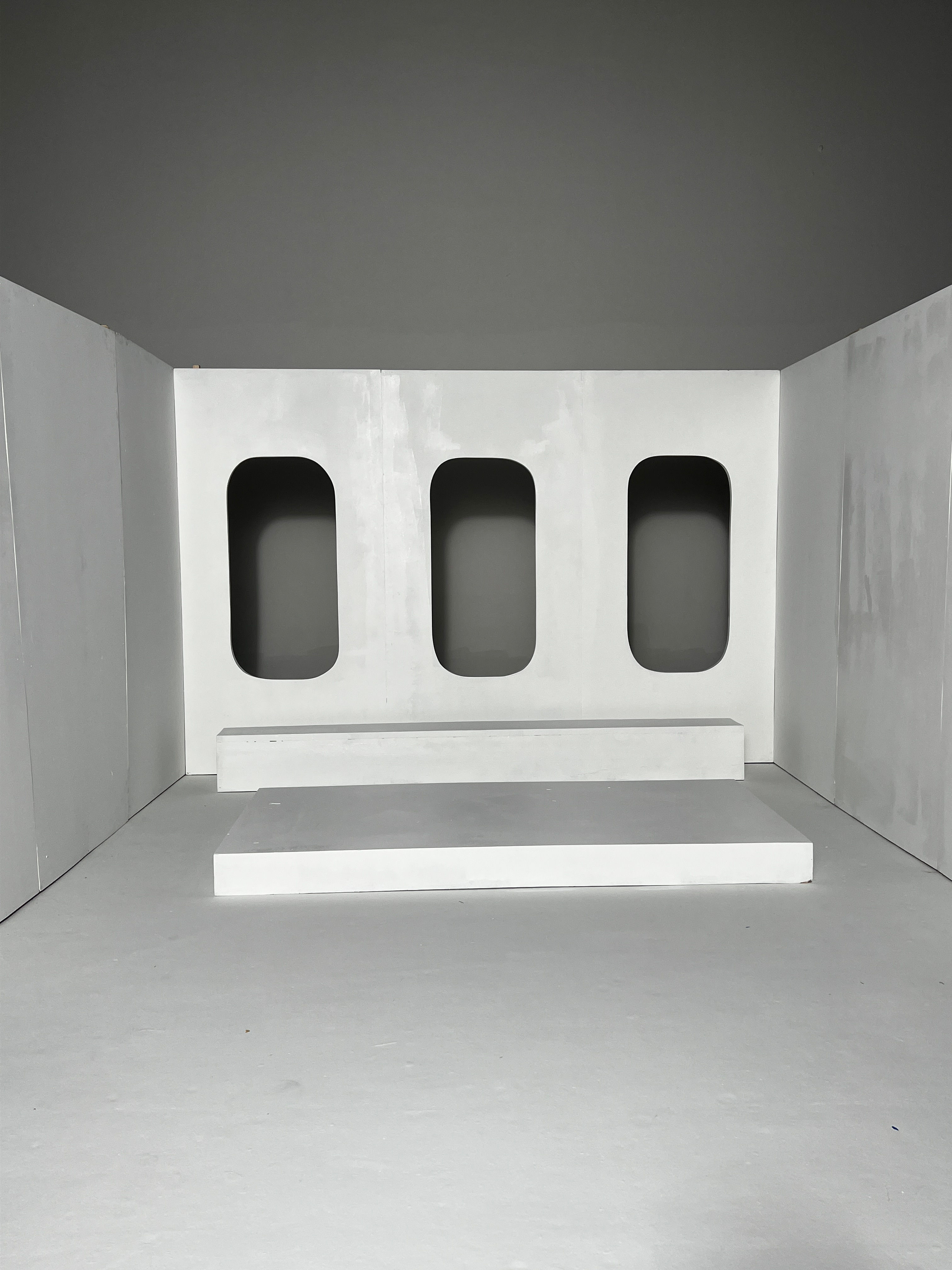 Rectangular with Rounded Corner Windows #00015