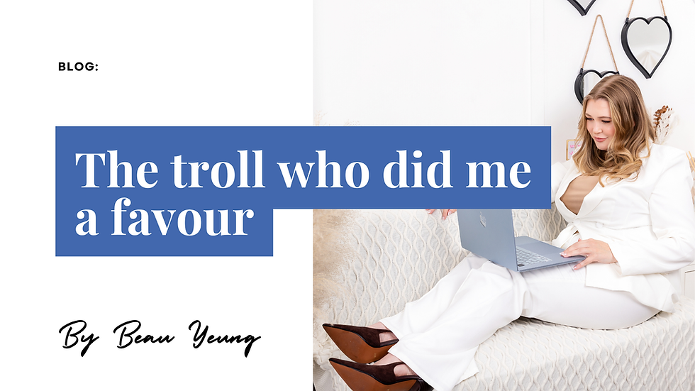 “The Troll That Did Me a Favour”