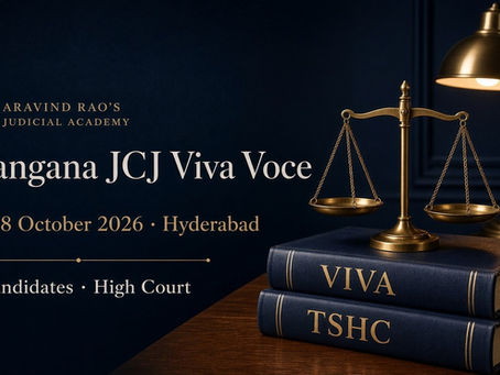 Telangana JCJ 2025 Viva Voce: Dates, Documents and How to Prepare
