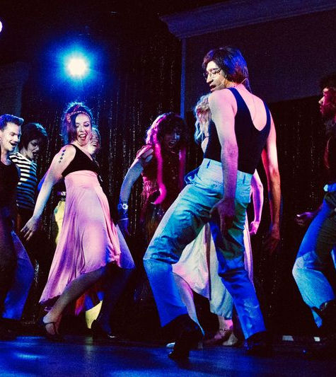 The cast of Pippin at Jaxx Theatre