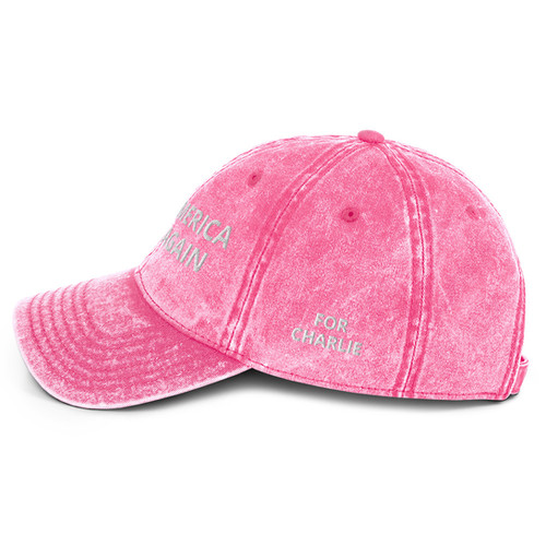 Vintage Cotton Twill Cap - Make America Great Again - 