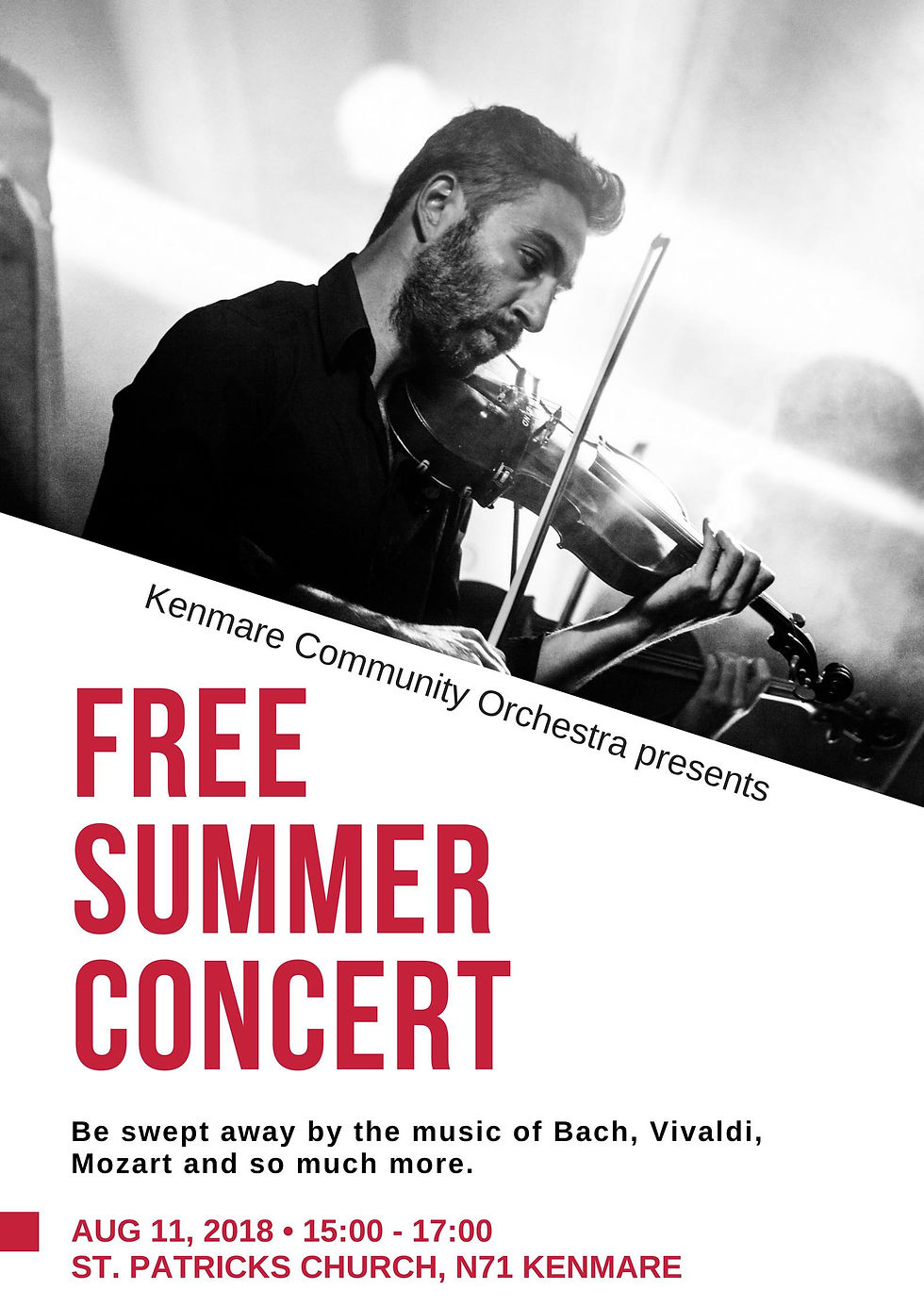Free Summer Concert at St. Patricks Church, Kenmare