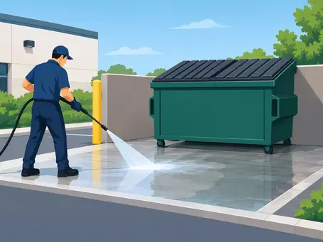 Dumpster Pad Cleaners Protect Your Property
