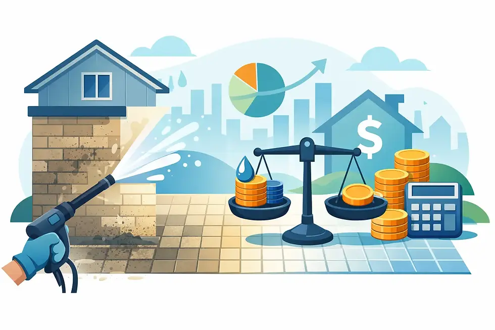 How Much Does Pressure Washing Cost Per Square Foot?