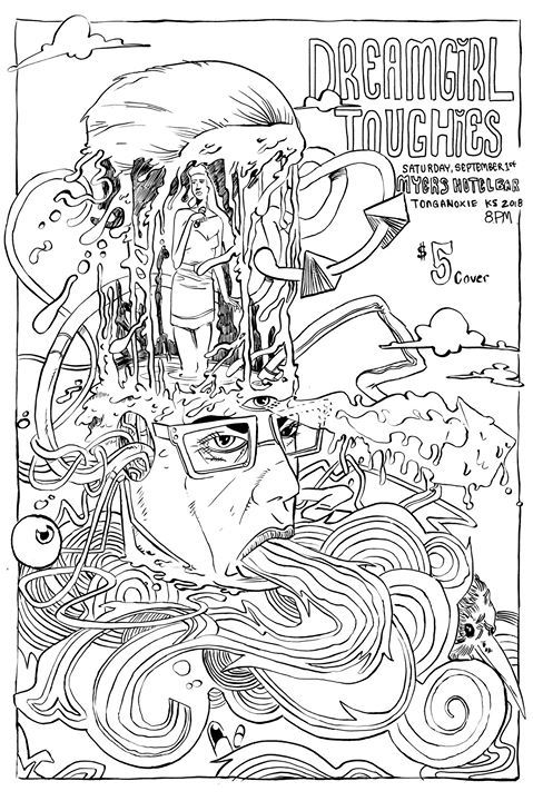 scanned it in and ready to color
