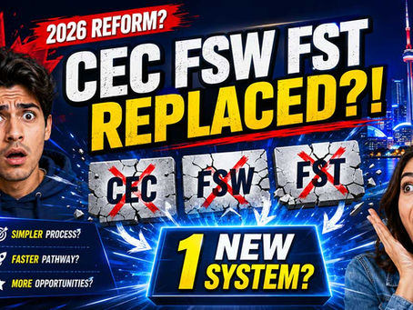 Express Entry reforms 2026 Canada may replace CEC FSW and FST with Federal High Skilled program
