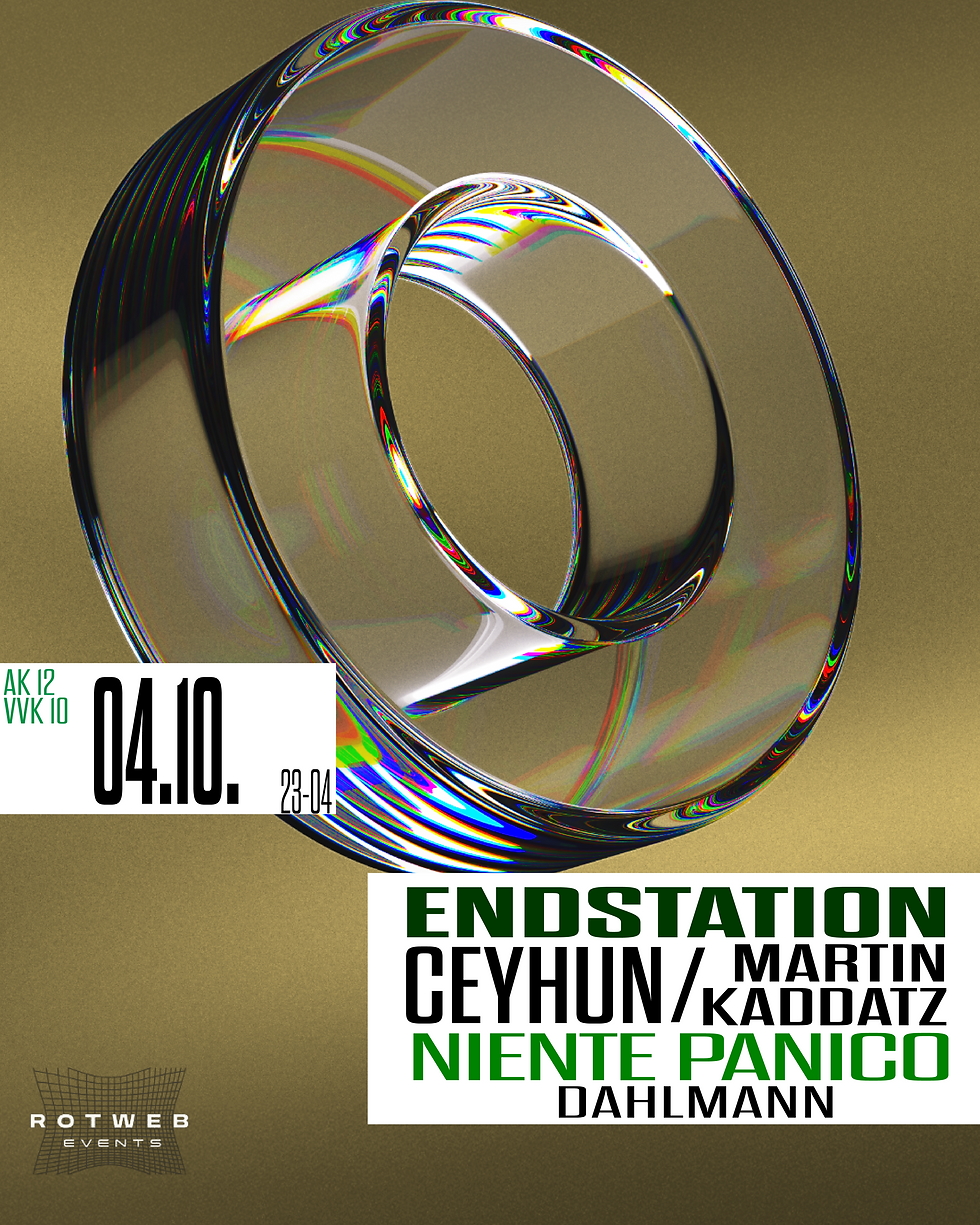 ENDSTATION, die Thekentour After am 04.10. 