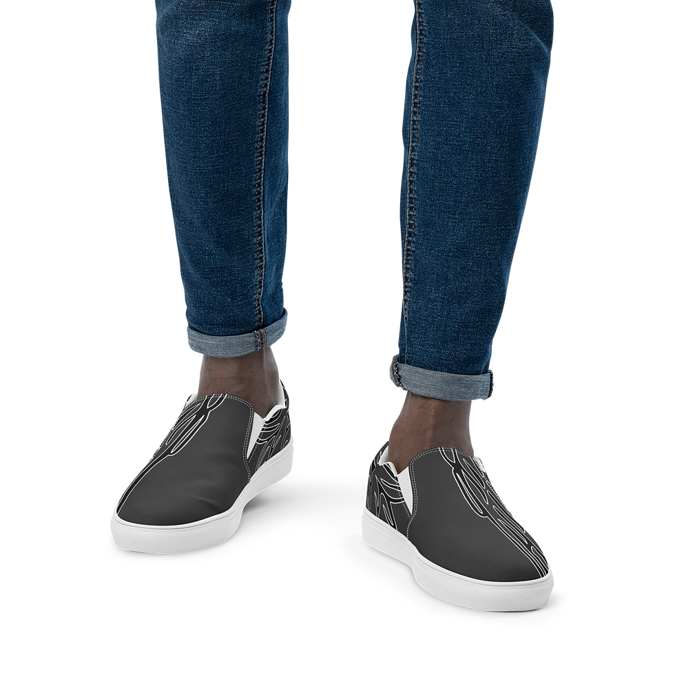 Thumbnail: Men’s slip-on canvas shoes