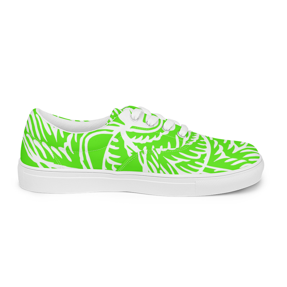 Thumbnail: Men’s lace-up canvas shoes