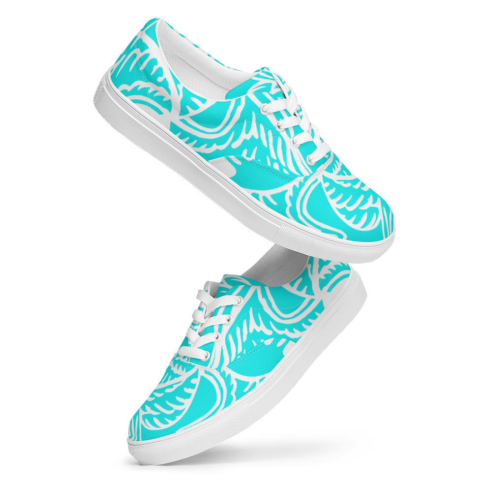 Thumbnail: Women’s lace-up canvas shoes
