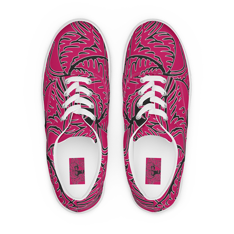 Thumbnail: Men’s lace-up canvas shoes