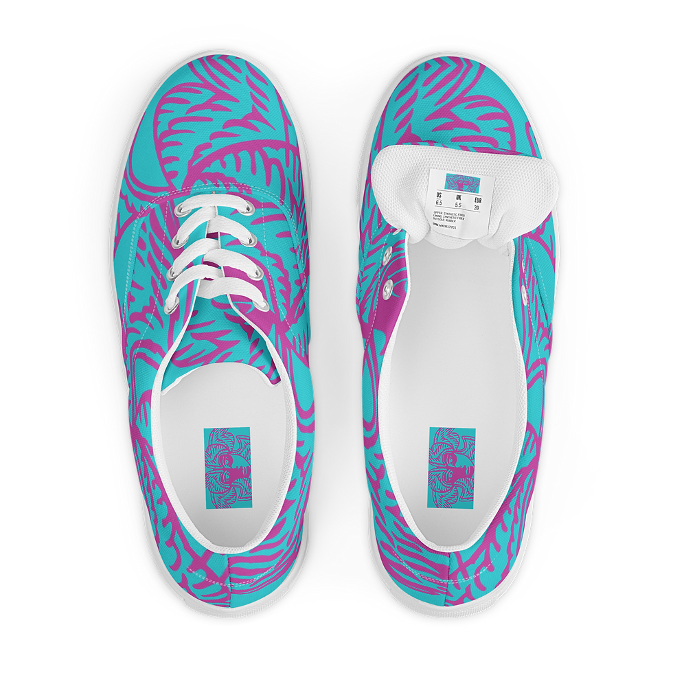 Thumbnail: Women’s lace-up canvas shoes