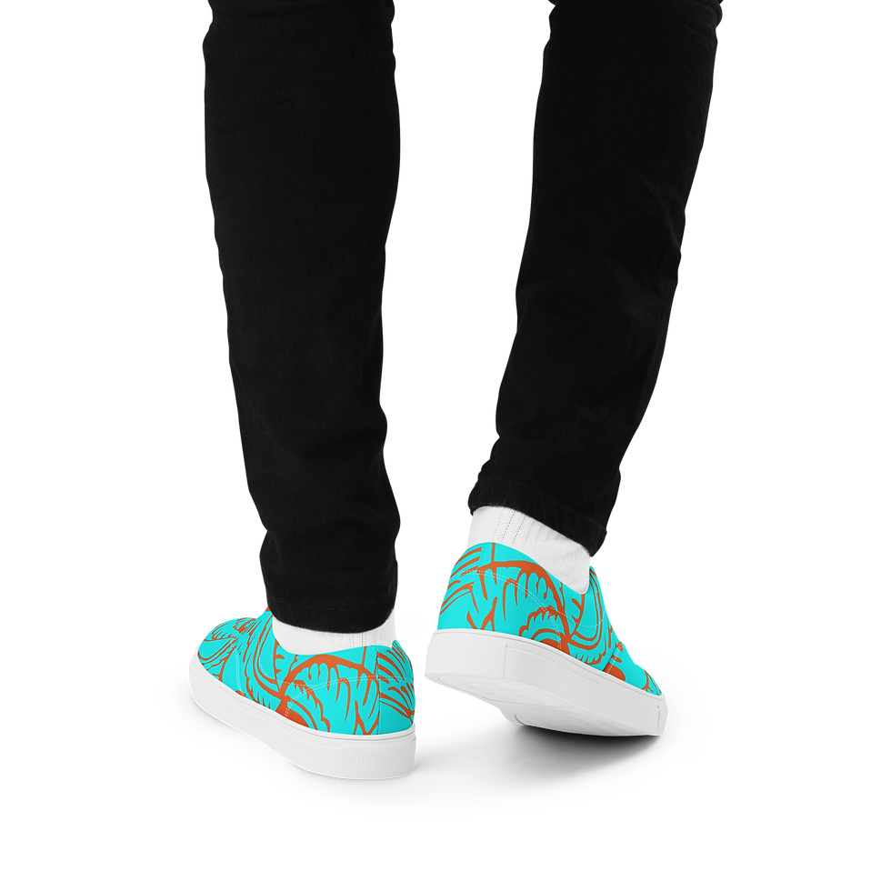 Thumbnail: Men’s lace-up canvas shoes