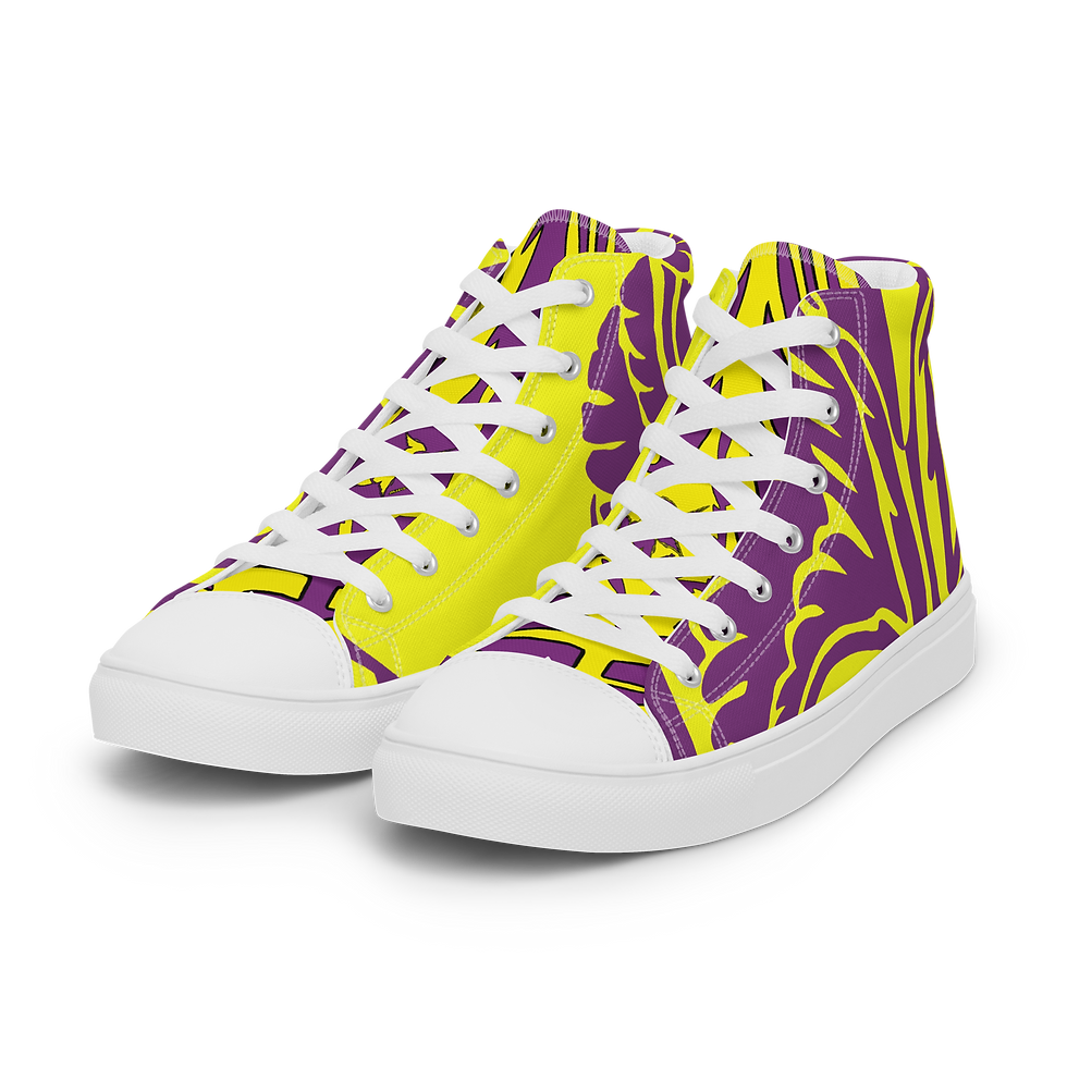 Thumbnail: Women’s high top canvas shoes