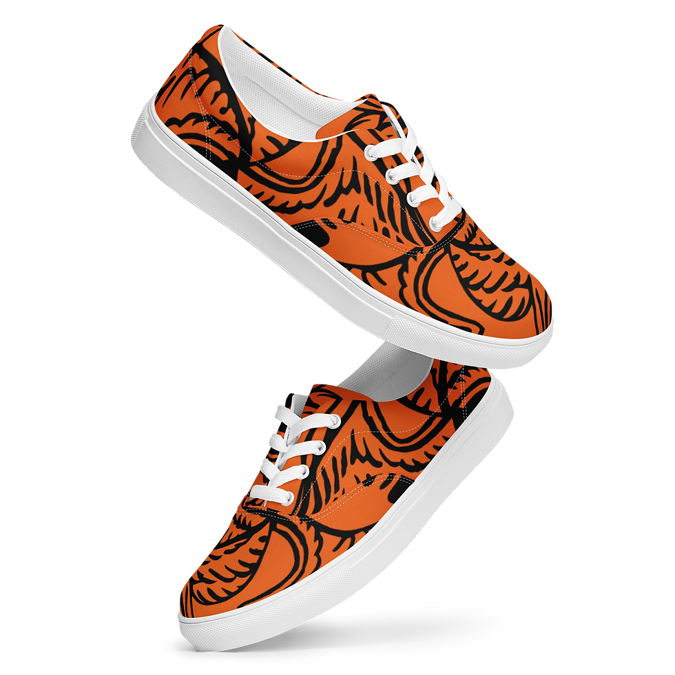 Thumbnail: Men’s lace-up canvas shoes