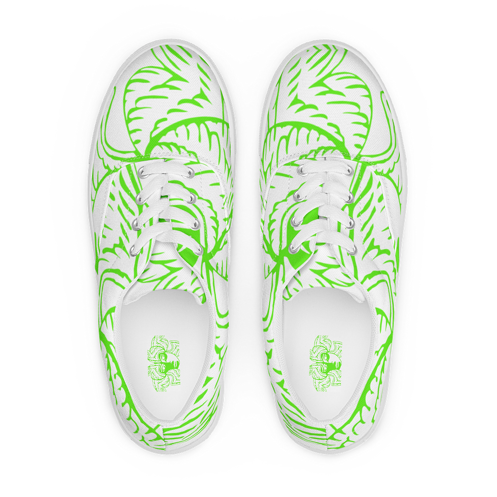 Thumbnail: Men’s lace-up canvas shoes