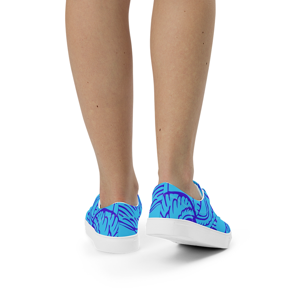 Thumbnail: Women’s lace-up canvas shoes