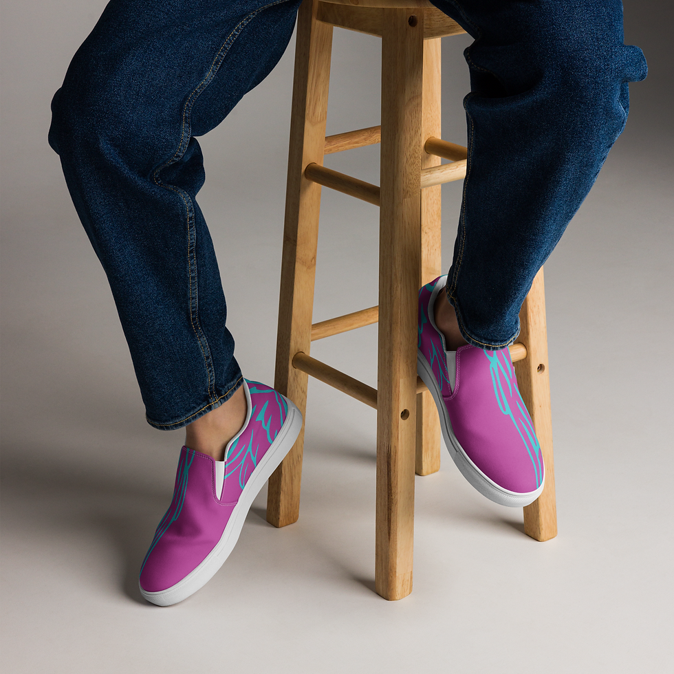 Thumbnail: Men’s slip-on canvas shoes