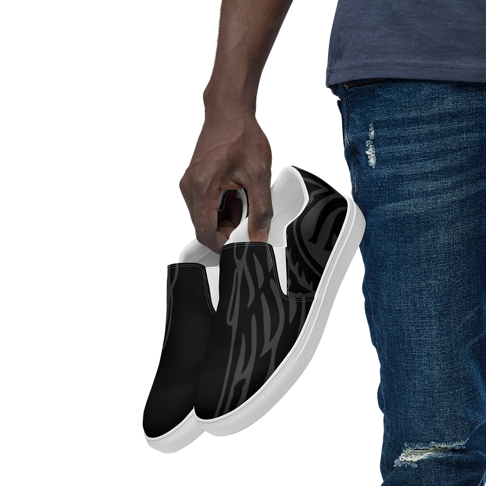 Thumbnail: Men’s slip-on canvas shoes