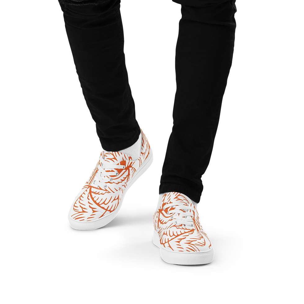 Thumbnail: Men’s lace-up canvas shoes