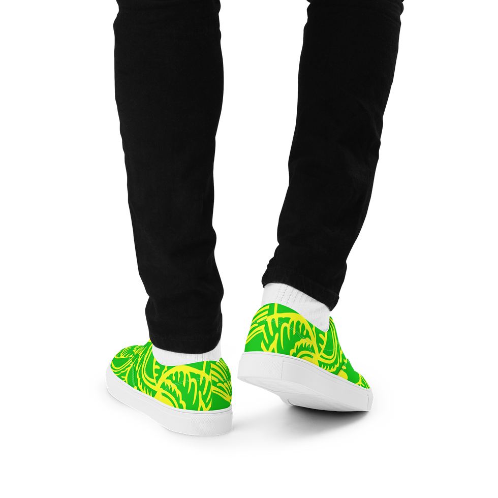 Thumbnail: Men’s lace-up canvas shoes