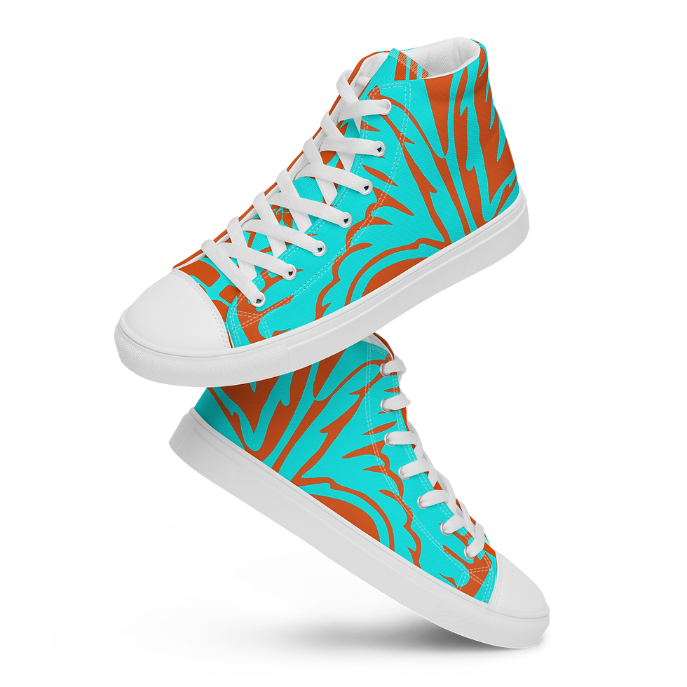 Thumbnail: Women’s high top canvas shoes