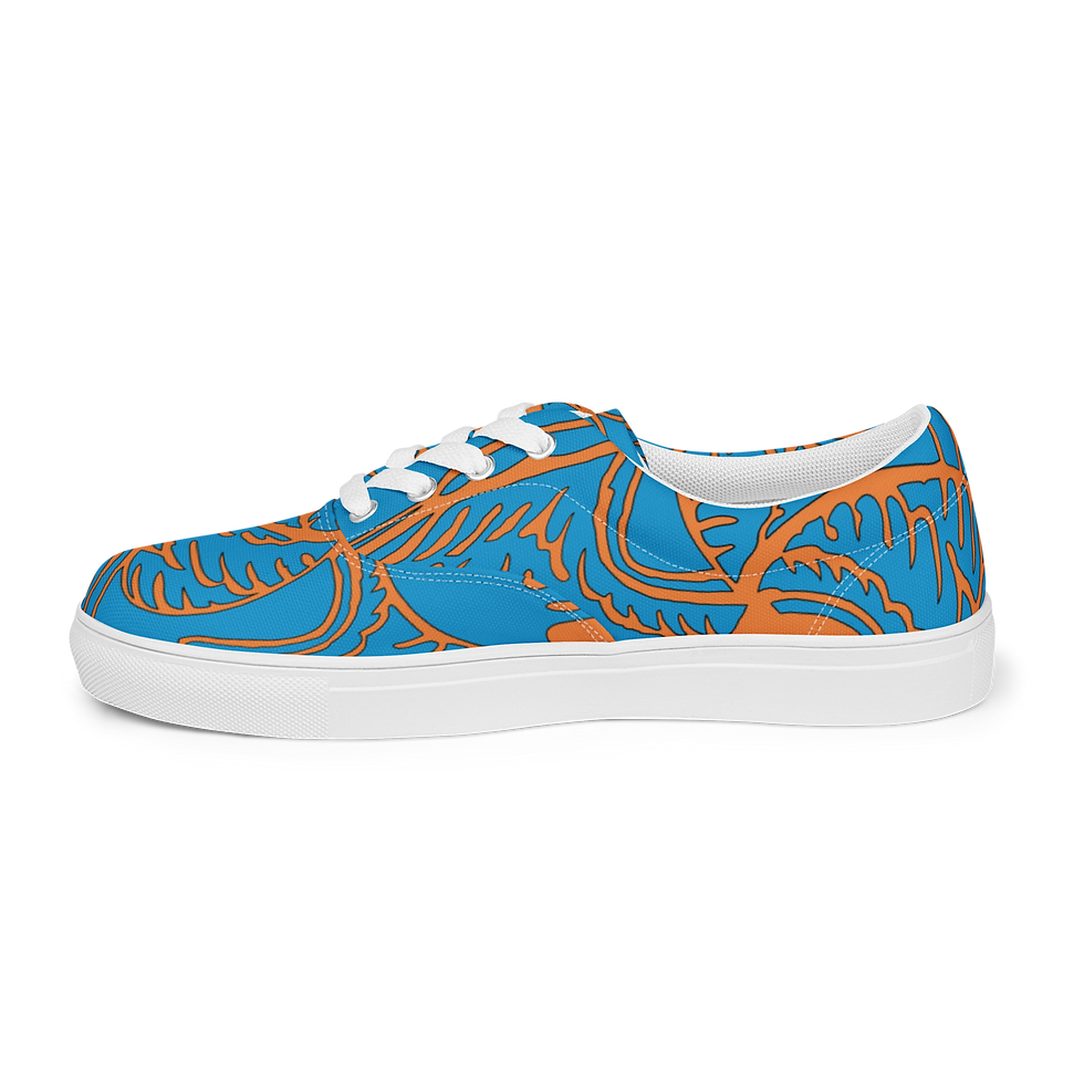 Thumbnail: Men’s lace-up canvas shoes