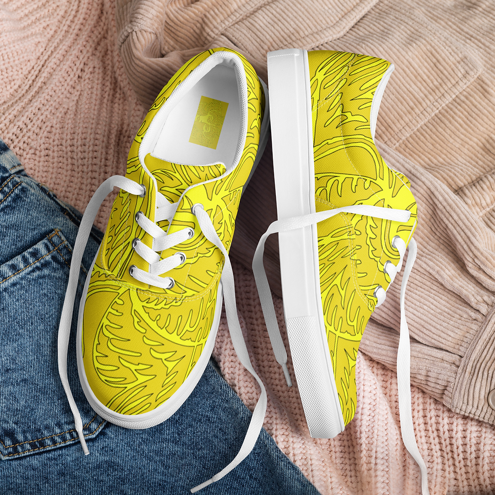 Thumbnail: Women’s lace-up canvas shoes