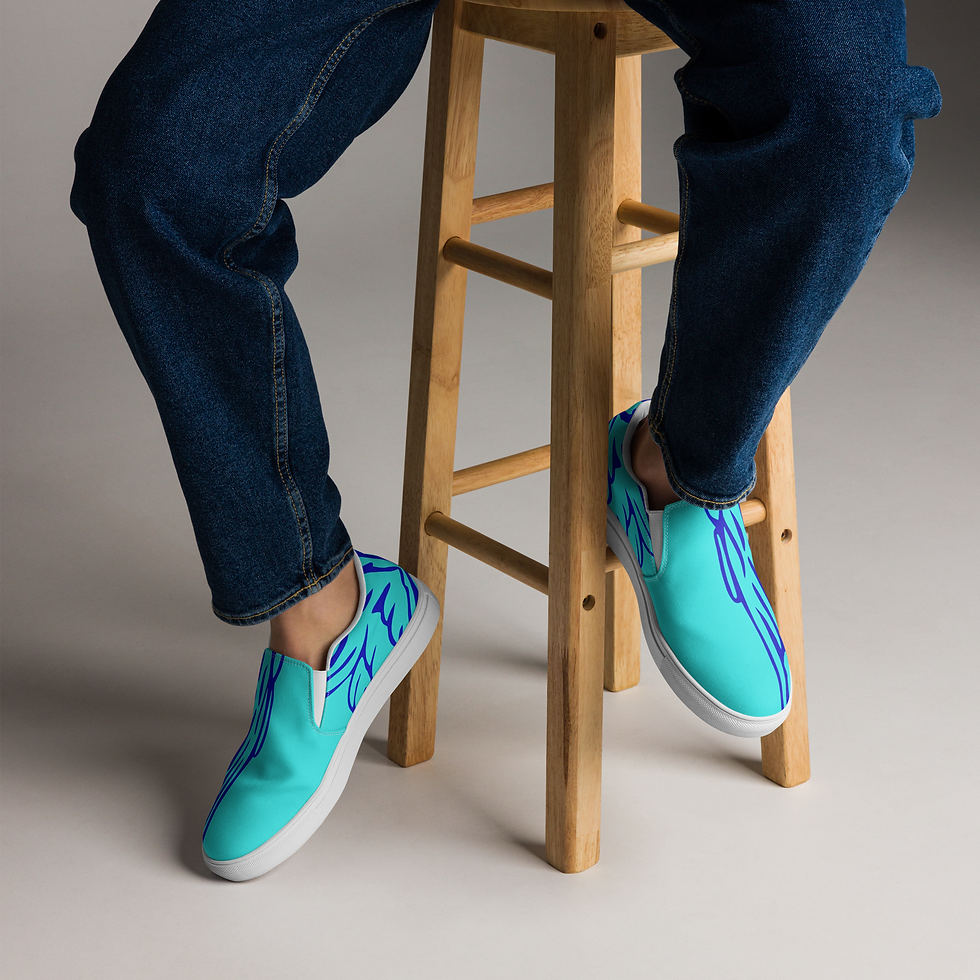 Thumbnail: Men’s slip-on canvas shoes