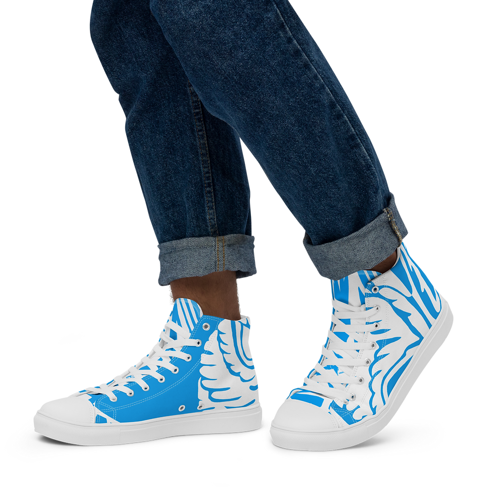 Thumbnail: Men’s high top canvas shoes