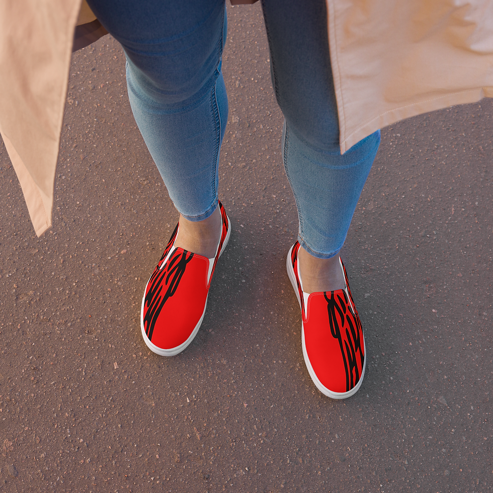 Thumbnail: Women’s slip-on canvas shoes