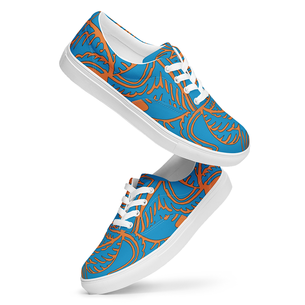 Thumbnail: Women’s lace-up canvas shoes