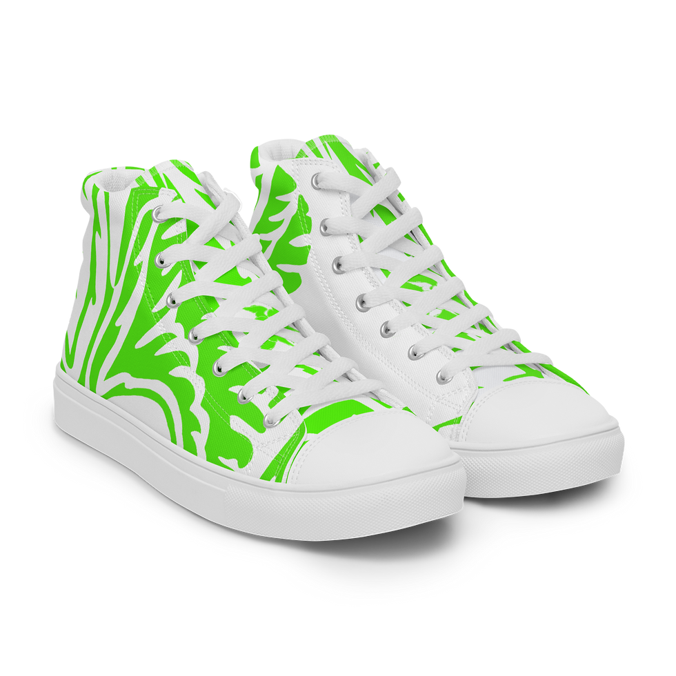 Thumbnail: Men’s high top canvas shoes