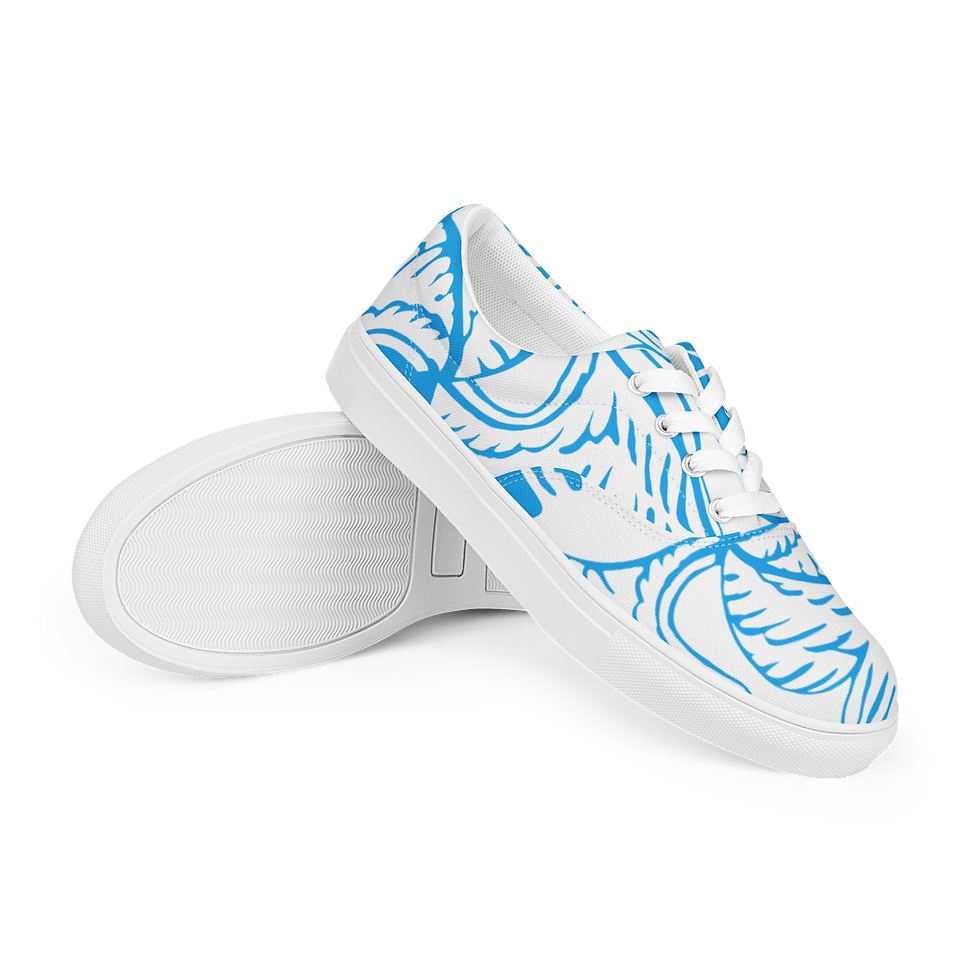 Thumbnail: Women’s lace-up canvas shoes