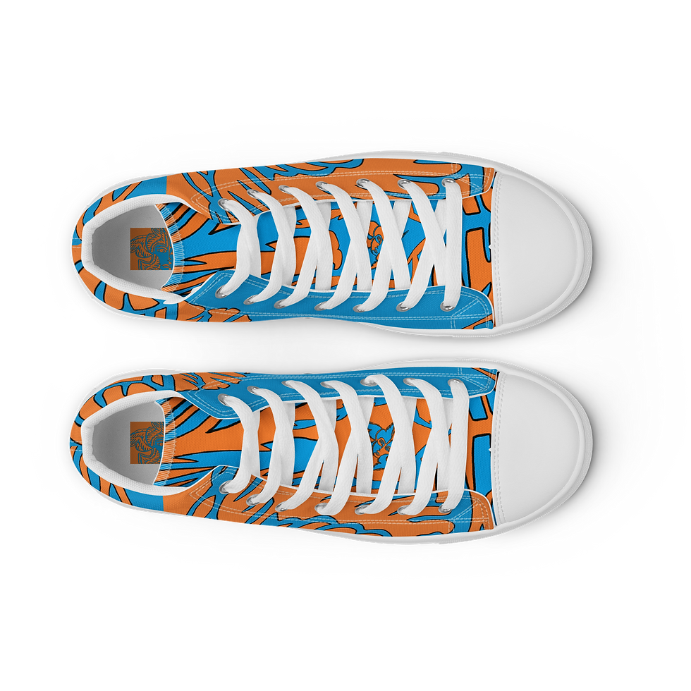 Thumbnail: Men’s high top canvas shoes